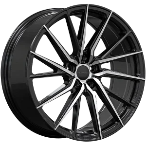 Ruffino Wheels – CENTRAL – Black – 20″x8.5″ 35mm – Summer Wheels – RUF672002